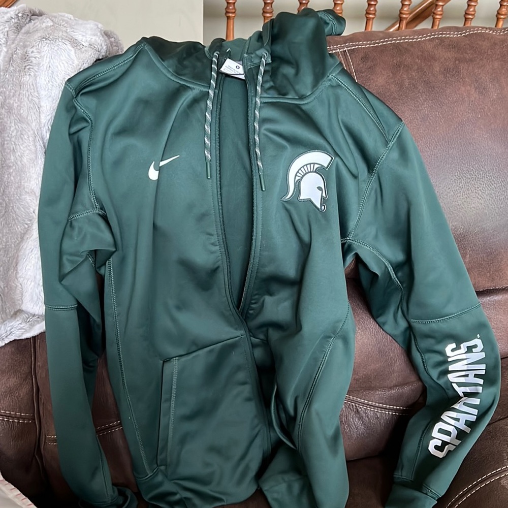 Full zip MSU hoodie